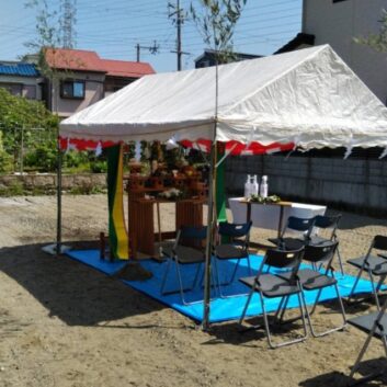 新築工事着手しました。